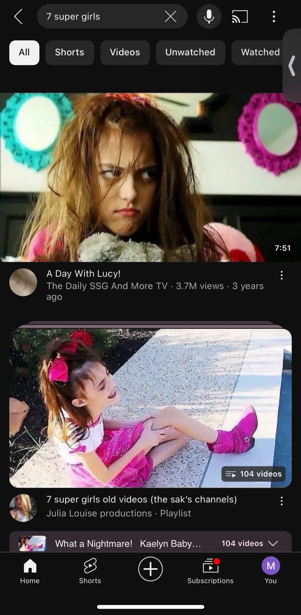 Y’all used to watch the 7 Super Girls too?