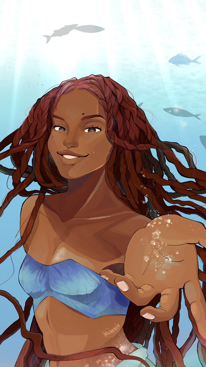 maybeitsnana's tweet image. Hiiii, I’m nana and yes this is a real person behind this account 🤲🏾
 #SupportHumanArtists