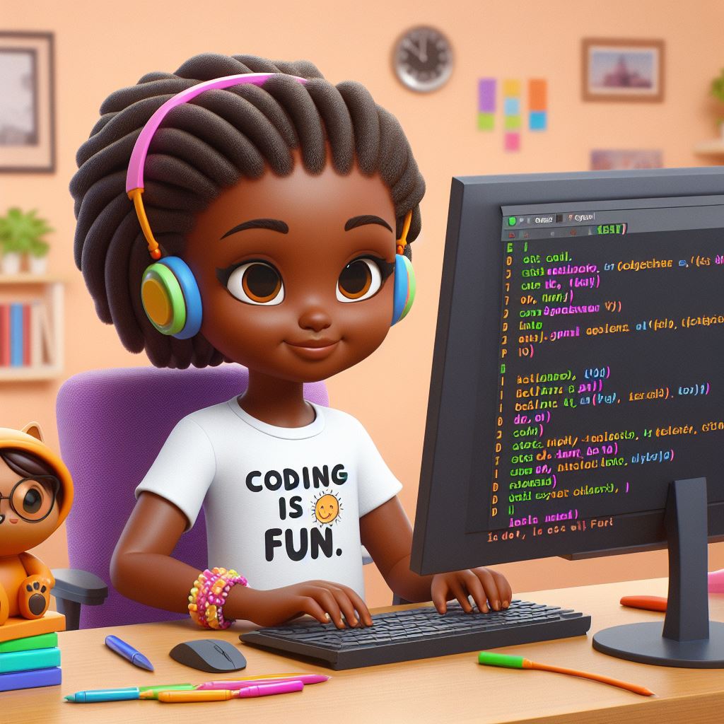 Unlocking creativity, one line of code at a time! 🚀✨ Coding is fun for kids and the future is bright with every keystroke. #CodingAdventures #TechTots #FutureInnovators