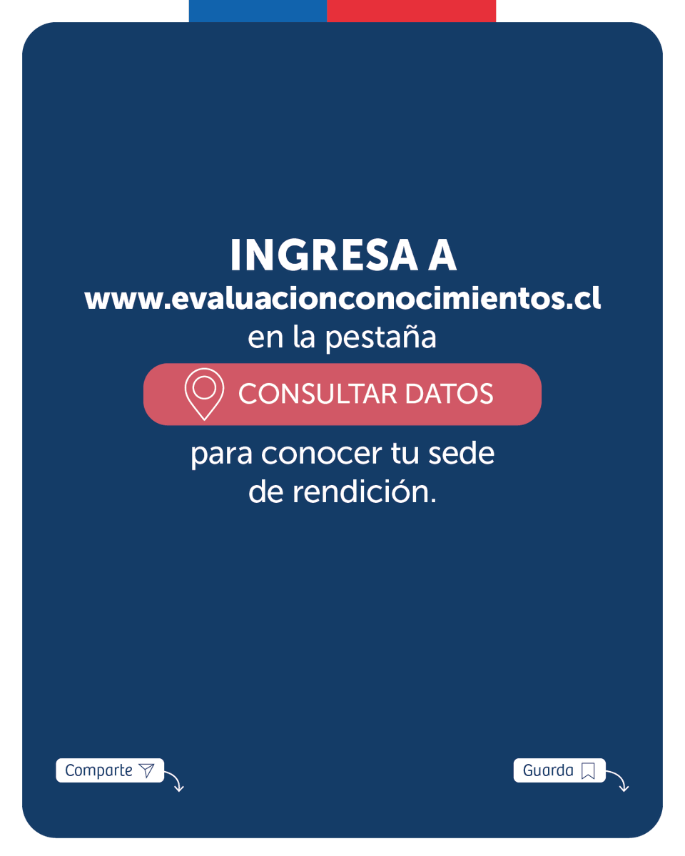 CPEIP_mineduc's tweet photo. ¡Atención #docentes! Quienes fueron congregados para rendir la #ECEP mañana 16 de enero y validaron sus datos entre el 31 de agosto y el 27 de septiembre de 2023, deben ingresar a la pestaña Consultar Datos en https://t.co/bprTpGaqLS para conocer su sede de rendición.
#CPEIP https://t.co/ATImg4cCE6