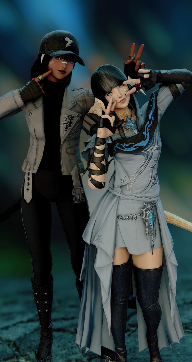 cynnabvn's tweet photo. nilla babes 

#FFXIV #ffxivgpose #ffxivaura #ffxivgposers #ffxivsnaps #GPOSER https://t.co/rkTC7Ks0sT