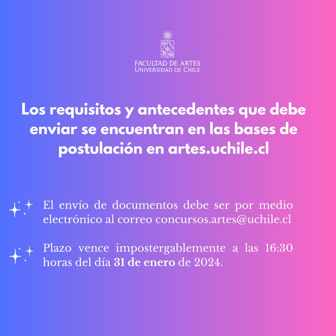 Facultad de Artes tweet media