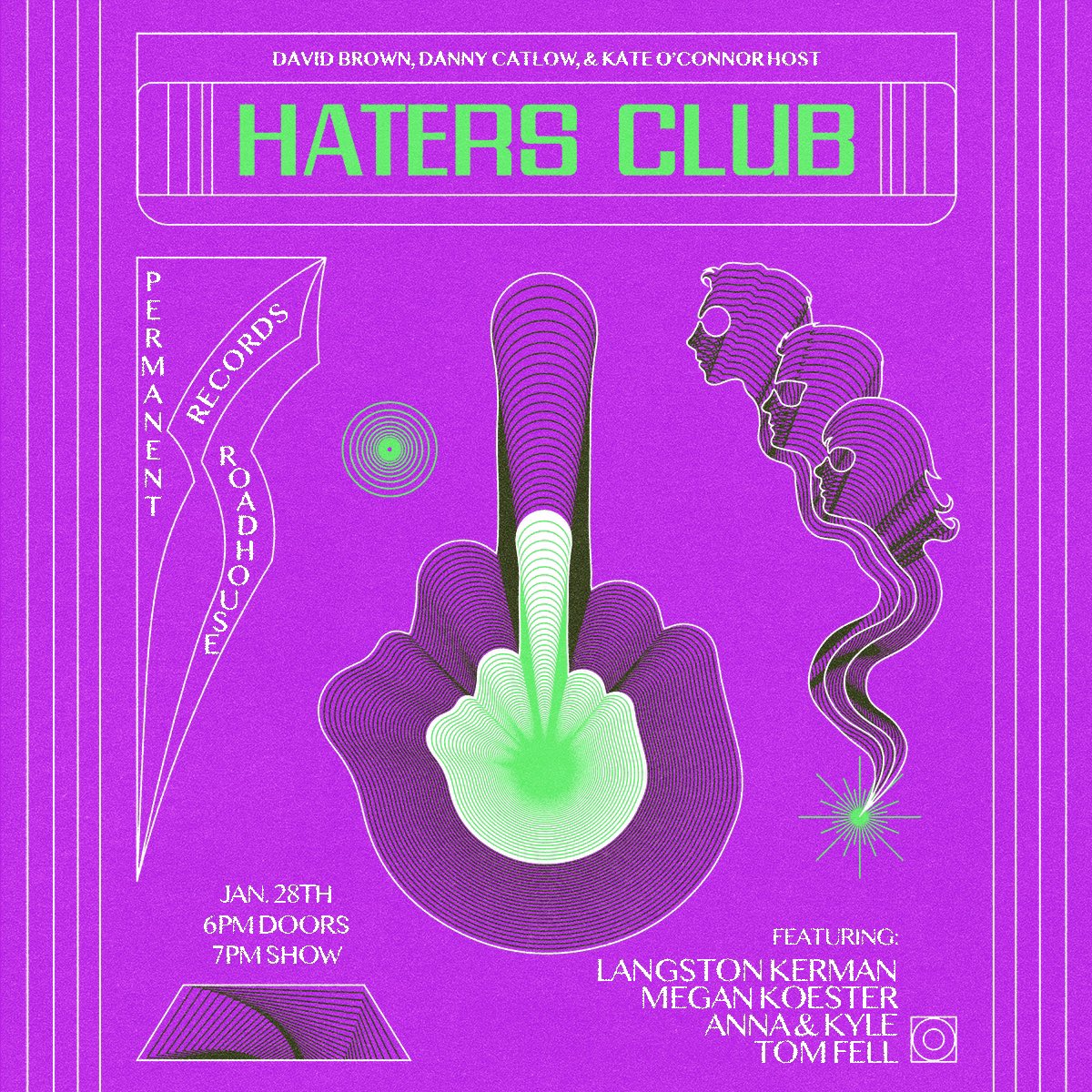 ☃️HATERS CLUB RETURNS! 🥶JANUARY 28 🎿With... ⛷️@LangstonKerman 🏂@bornferal ⛷️@touchingcheeses 🏂@KyleMizono ⛷️@tomfellisheokay 🌨️And your hosts... ❄️@davidschedule ❄️@danny_catlow ❄️Kate O’Connor 🏔️@Permanent_LA 🧊6pm doors, 7pm show link.dice.fm/h2857d3293d5?d…