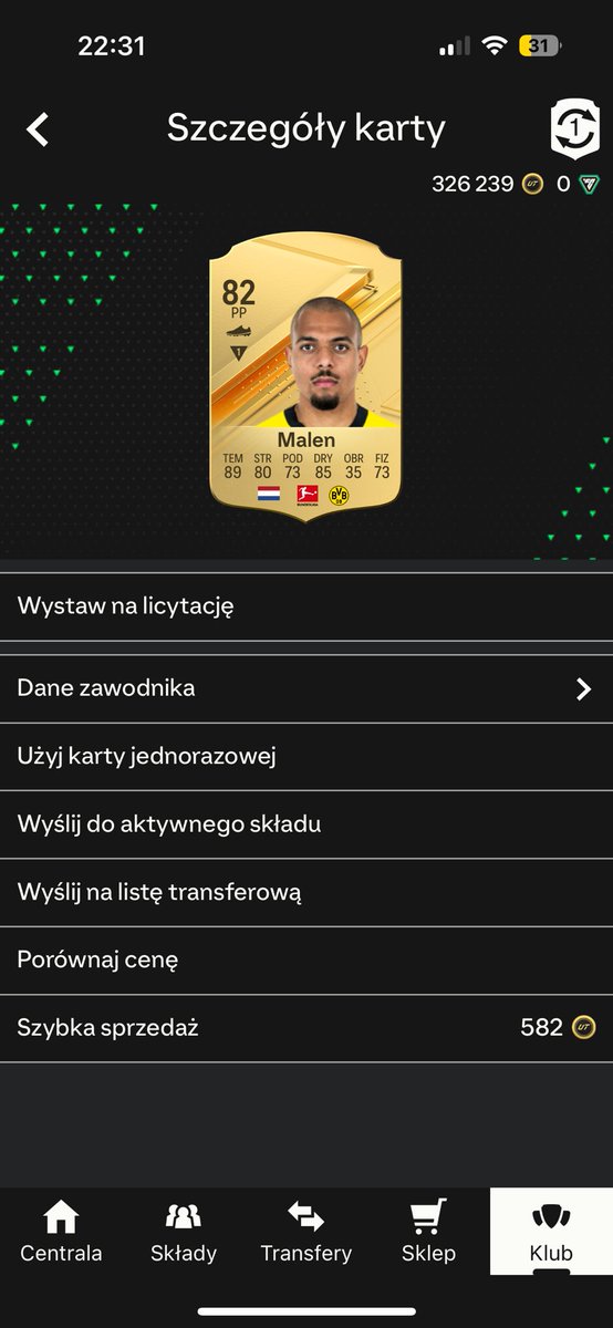 Miloszek_z's tweet photo. @FUTWIZ When… i got malen but i can’t his evo beacuse i didn’t have fc founder and fc founder II I don’t know why maybe I bought game in December  Which is why ? (Sorry for bad English) https://t.co/grsa066Jj9
