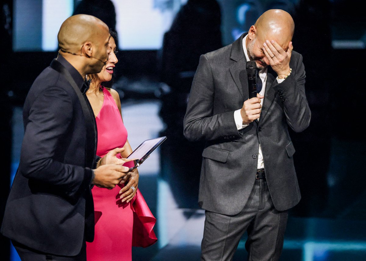 Thierry Henry asked Pep Guardiola which of his treble teams was better: Barcelona or Man City?

Pep’s response: “F—k” 😅