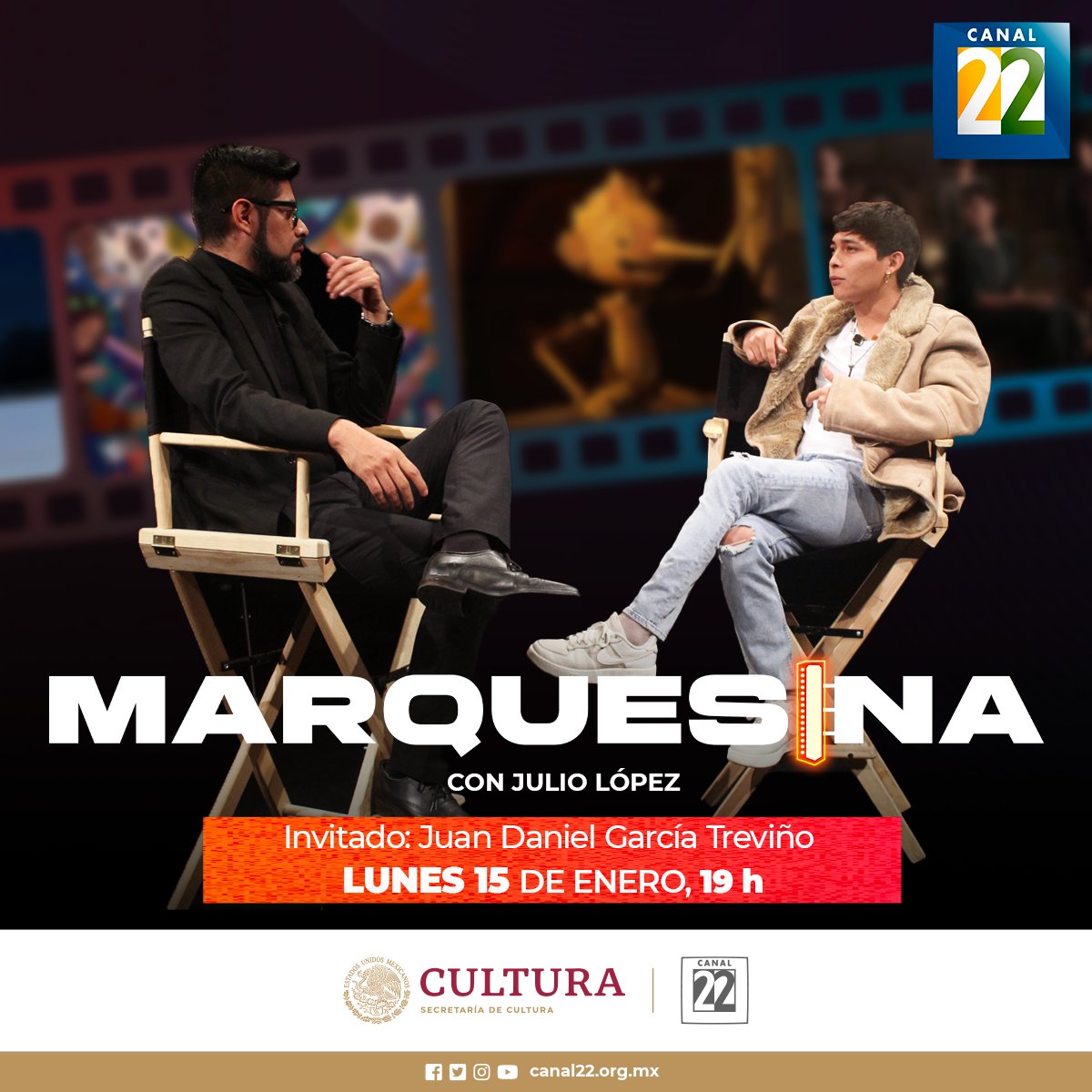 Canal22's tweet image. Disfruta de la programación del día de hoy📺:

🎨#PinturasRupestresDeBajaCalifornia
🕕18:00 h

🎬 @marquesina22 
🕟19:00 h

🗣 #Debate22
🕟22:00 h

🏳️‍⚧️#Transcultura
🕟22:30 h

🎭#EstoEsÓpera
🕟23:00 h