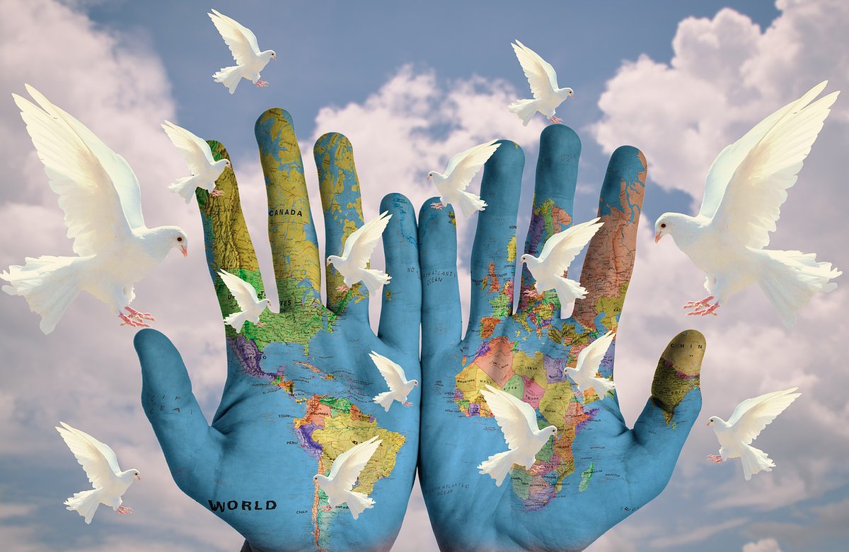UnityNB's tweet image. I see the world abounding in peace and love. The world is everyone's to care for and enjoy. Peace is the way.