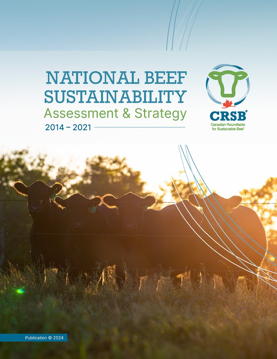 Thrilled to announce the release of <a href="/CRSB_beef/">Canadian Roundtable for Sustainable Beef (CRSB)</a> National Beef Sustainability Assessment (NBSA). Stay tuned for insights into how #cdnbeef is progressing its #sustainable journey! bit.ly/NBSArelease <a href="/CanCattle/">Canadian Cattle Association</a> <a href="/NACattleFeeders/">National Cattle Feeders</a> <a href="/BeefResearch/">Beef Cattle Research</a> <a href="/beef_canada/">ワドルディ</a> <a href="/AAFC_Canada/">AAFC Canada</a>
