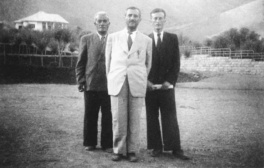Kürdistan Cumhuriyeti Kurucusu Qazi Muhammed'in nadir bilinen fotoğraflarından biri Kaynak: Bitlisname