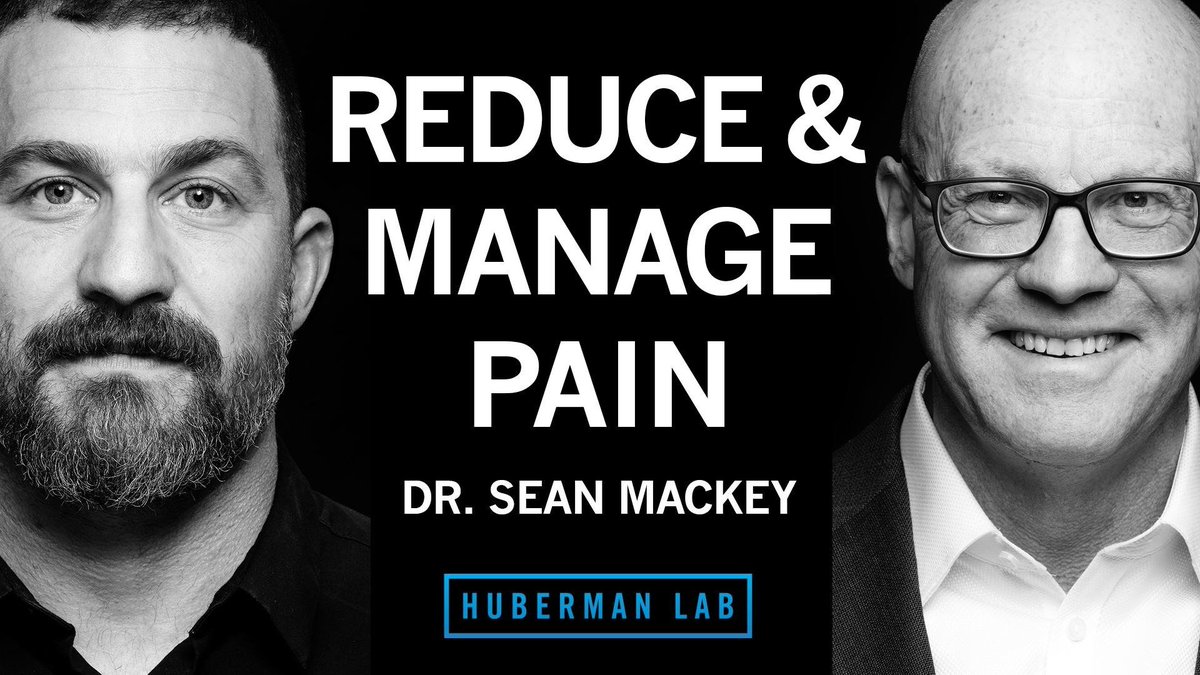 Dr. Sean Mackey (@drseanmackey) on Twitter photo Excited to share my interview on
<a href="/hubermanlab/">Andrew D. Huberman, Ph.D.</a>! We broadly discussed pain management, exploring its fundamentals, science, assessments, and treatments. We also discussed various tools that can help alleviate pain. Our discussion highlighted the critical need for a comprehensive Excited to share my interview on
<a href="/hubermanlab/">Andrew D. Huberman, Ph.D.</a>! We broadly discussed pain management, exploring its fundamentals, science, assessments, and treatments. We also discussed various tools that can help alleviate pain. Our discussion highlighted the critical need for a comprehensive