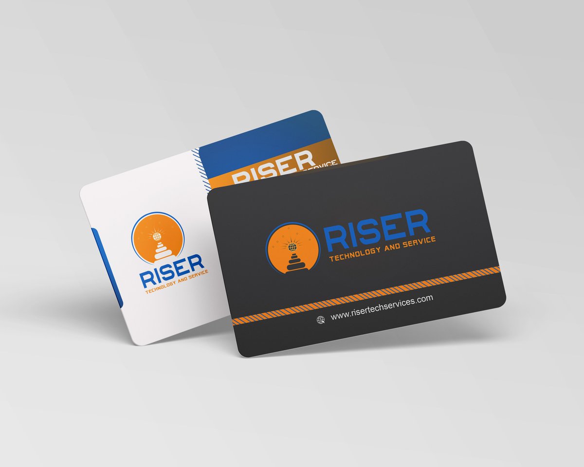 TiretGraphics's tweet image. Our professional design team specializes in creating eye-catching flyer and plastic business card designs for Riser Technology and Service PLC. With our branding expertise and high-quality printing services, we guarantee a stunning and impactful design that
