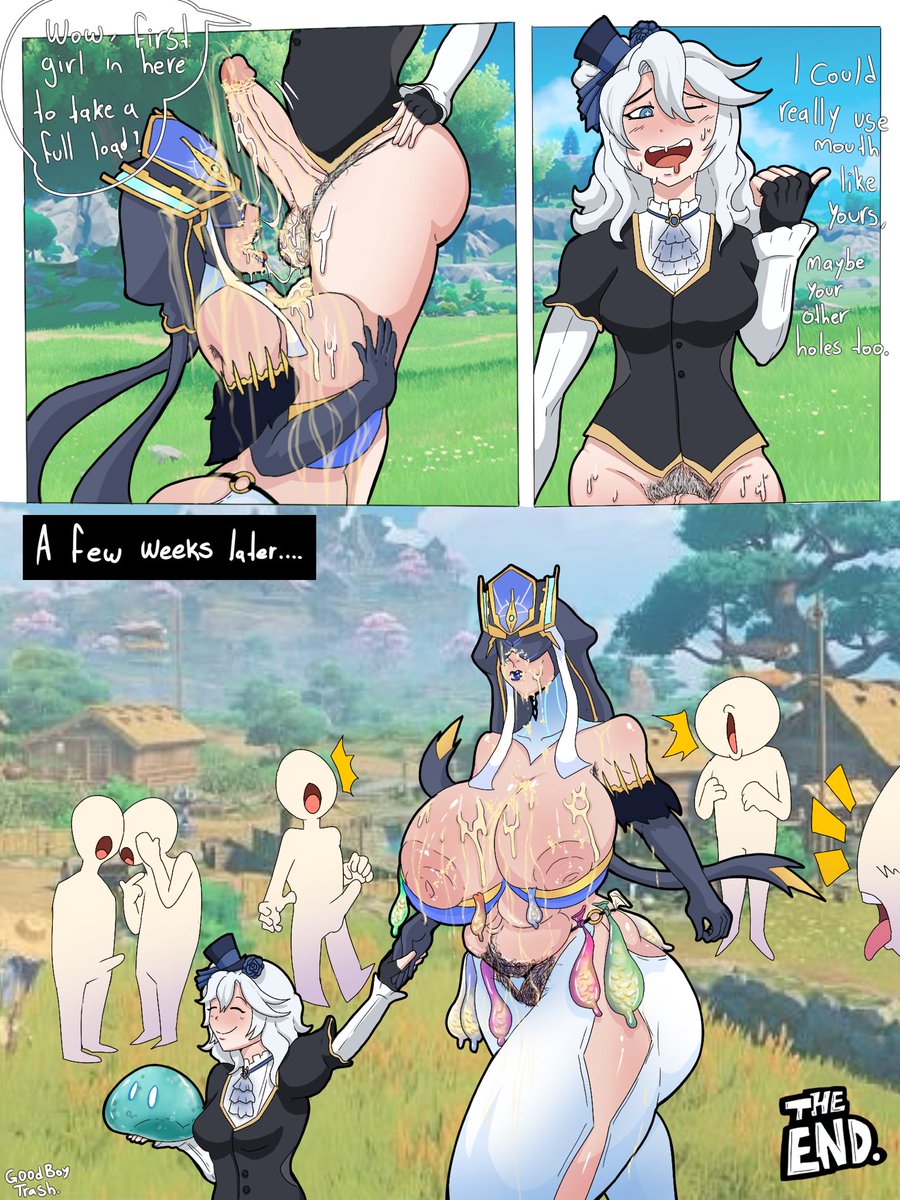 Comm For @Sketchy
Thank you for your comm my friend :3
#Commission #Genshin_Impact #milf #futanari #futa #blowjob #maiden #urine 
Commission parts (3/4/5)