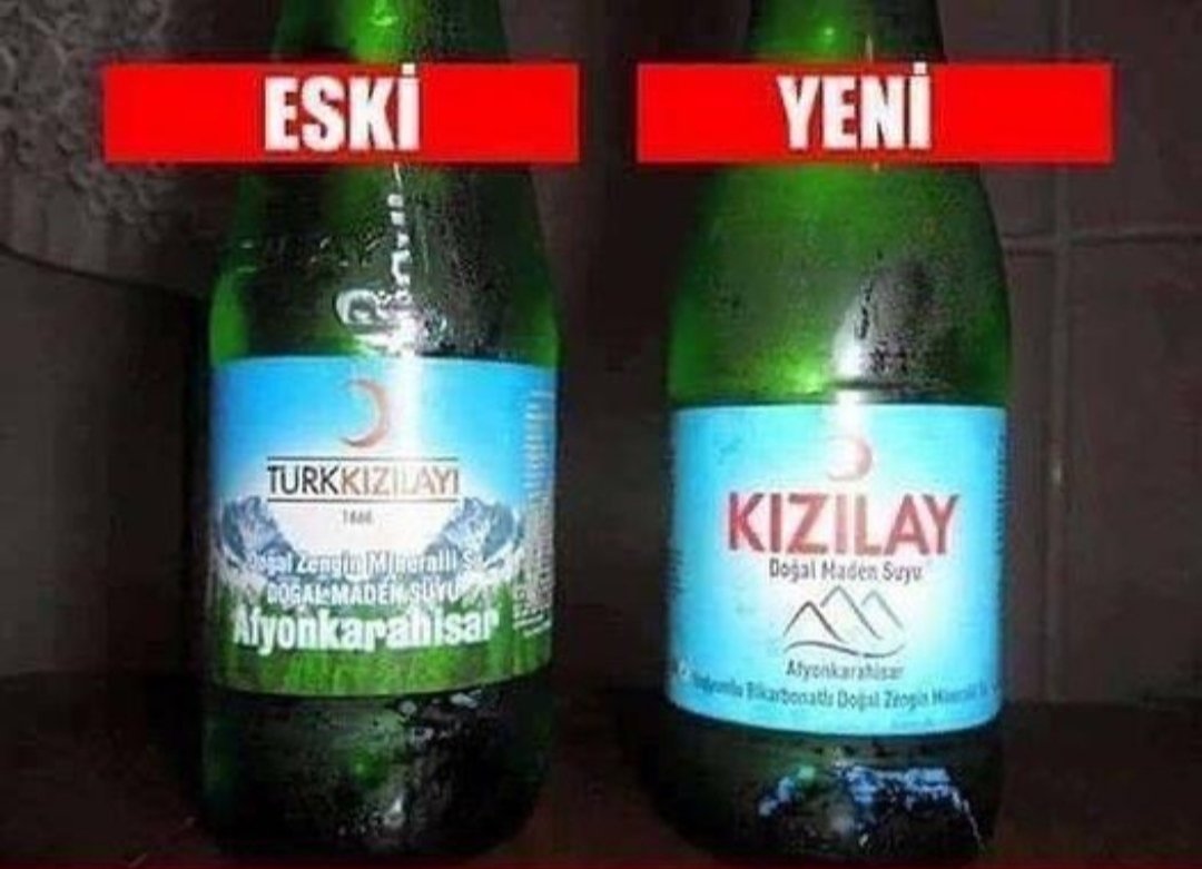 _umbertoeco__'s tweet photo. Şişelerden "Türk" kelimesini silen Kızılay'dan "soda almıyorum" diyenler burada mı...?! https://t.co/NKKRFkNuCe