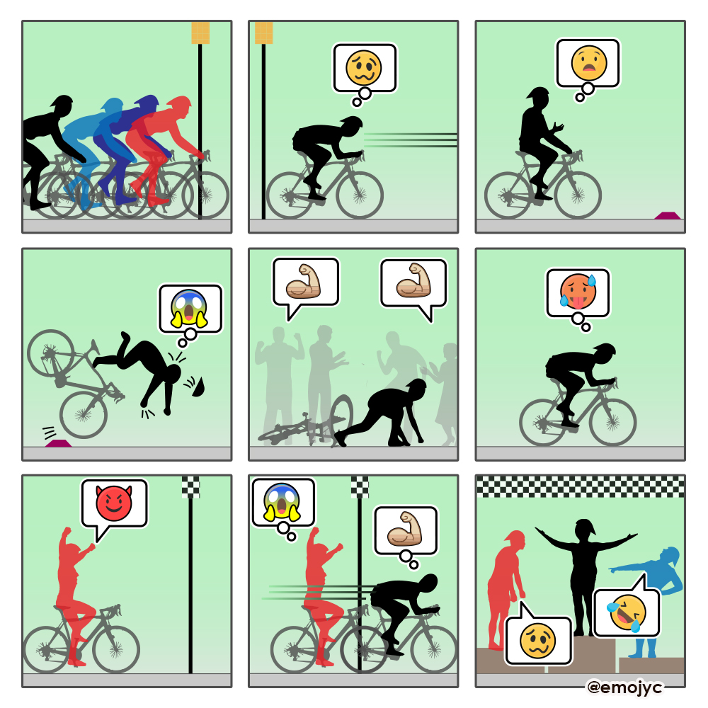 emojyc's tweet photo. 79-2024 
#ciclismo #victoria #derrota @vueltaltachira @letourdefrance 

#cycling #victory #defeat @vueltaltachira @letourdefrance https://t.co/ozqMwaEdT0