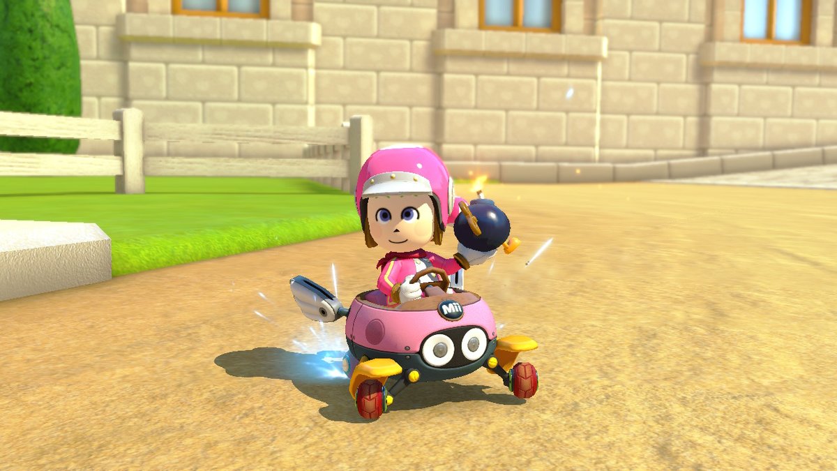 SoldamWizard21's tweet photo. Lidelle may be adorable, but she knows how to use bombs! #MK8D #NintendoSwitch https://t.co/dCOSX3GFtL