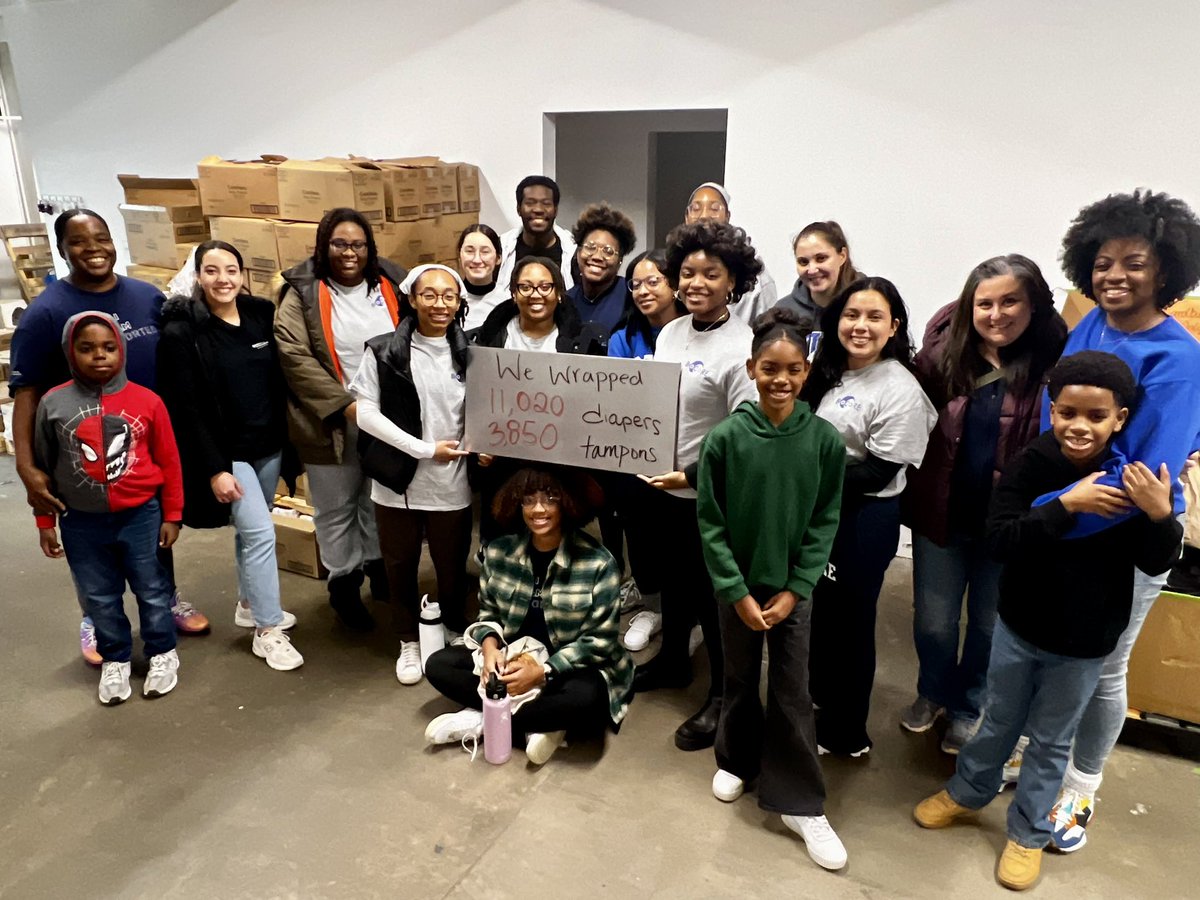 Another MLK Day at the <a href="/DiaperBankNC/">Diaper Bank of NC</a> ✌🏻✌🏼✌🏽✌🏾✌🏿