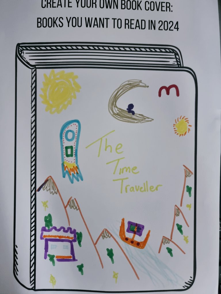 Im_Negomi's tweet image. First #Chatterbooks of &apos;24 at #BalhamLibrary
Talked abt recently read, looked at the @CarnegieMedals nominated list &amp;amp; created book covers for the type of books we wonna read this yr ! (Historical, sci-fi adventure anyone?)
Perfect for ages 7-12!
@Better_Balham @wandsworthlibs