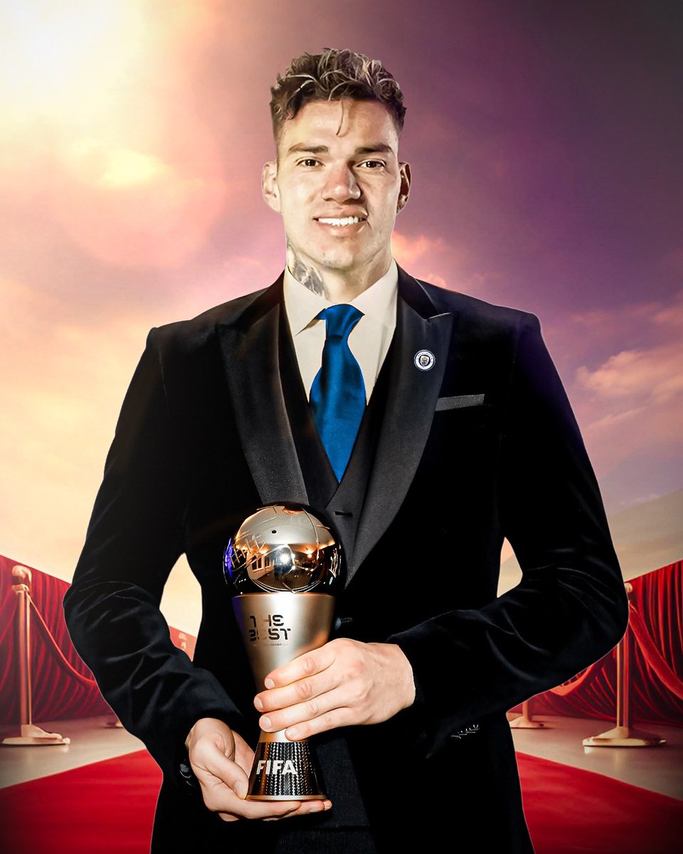 FabrizioRomano's tweet image. 🚨🏆 OFFICIAL: Éderson has been named as The Best FIFA Men's Goalkeeper of 2023.