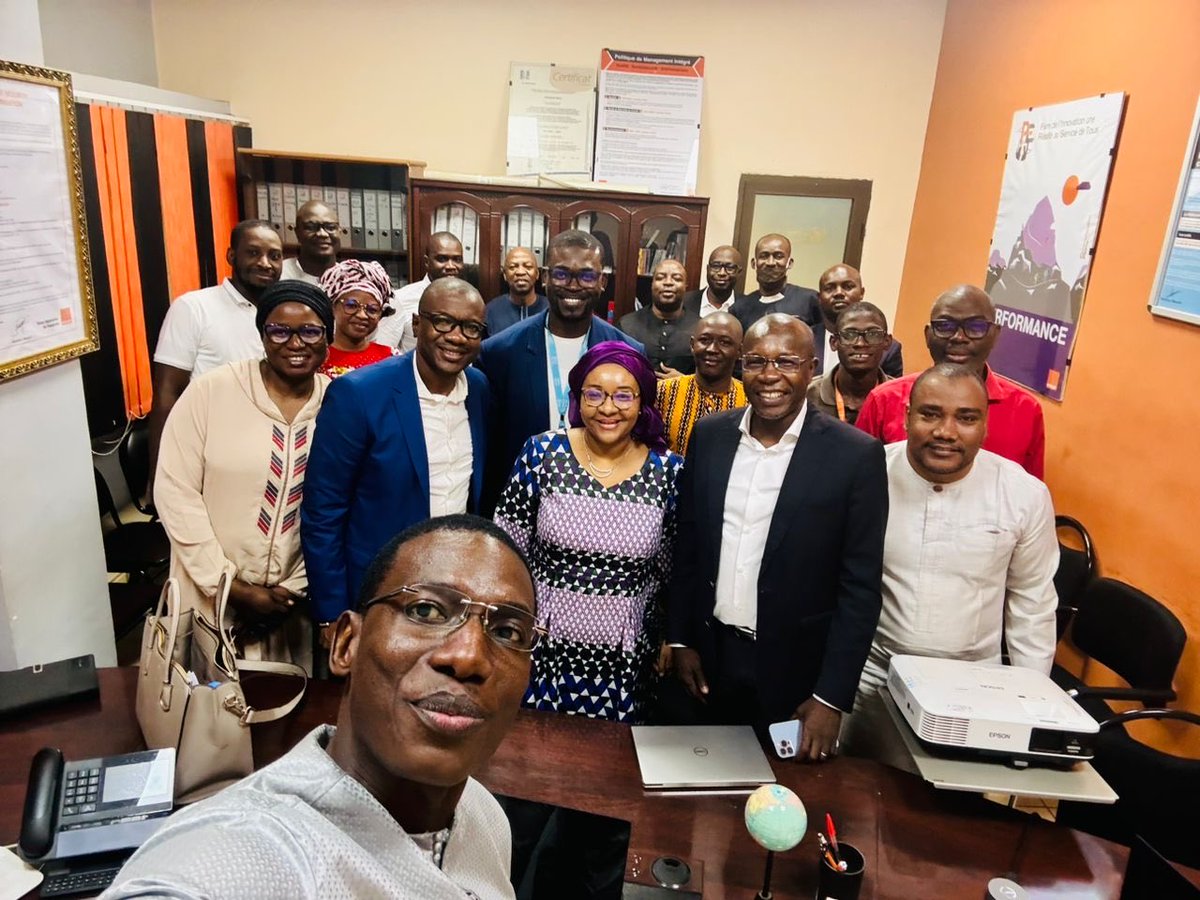 Quel plaisir d’être à Bamako et d’échanger avec la dream team IT @orangemali @groupesonatel au service de toute la zone @orangeafrica… le meilleur est à venir ! @sadikhdiop5 ⁦@SekouKDrame⁩ ⁦@BrelotteBa⁩ ⁦⁦@jerome_henique⁩ #digital #maxit