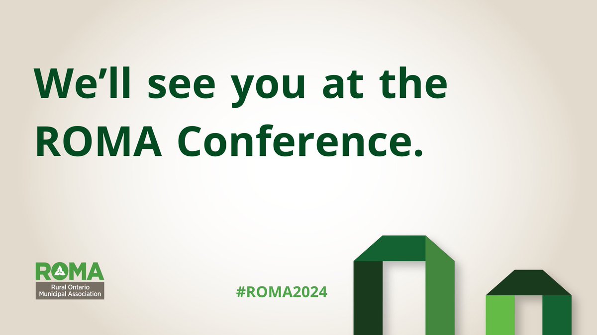 ROMA_Ont's tweet photo. This weekend, participants from as many as 300 municipalities across Ontario will meet in Toronto for the annual #ROMA2024 Conference. We can't wait to see everyone there. https://t.co/qio6pzYIzj https://t.co/6nqIdHBeVu