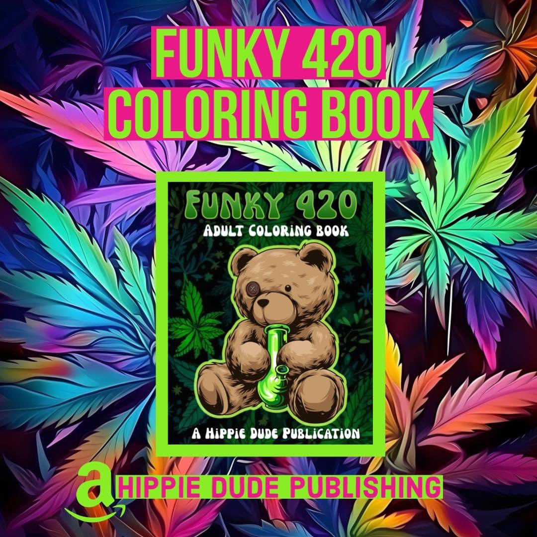 Get your copy here -> Funky 420: Adult Coloring Book a.co/d/hINHiAz
#ColoringBook #420friendly