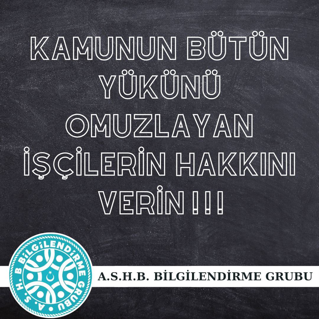 #KamuİscileriZamİstiyor