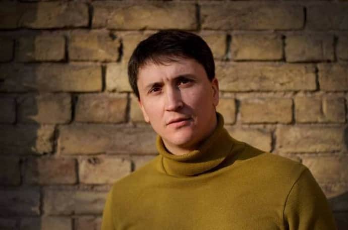 Korobov_K's tweet photo. Look, @HBO @StreamOnMax, they could appear in your shows but russia killed them - Ukrainian actors who were killed in war: 
Pasha Lee, 
Yevhen Svitlychnyi, 
Bohdan Kolesnyk, 
Oksana Shvets. 
But that's not a problem for you because you have genocide supporter #Bikovic. https://t.co/1J3syQb5C0