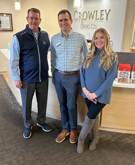 The AIP "DIR Hangover Preparation Tour" continues in North Georgia, where AIP VP Jonathan Marquess and MSR Ashton Sullivan met pharmacist/owner Will Crowley, PharmD, who started the pharmacy from scratch 9 years ago!