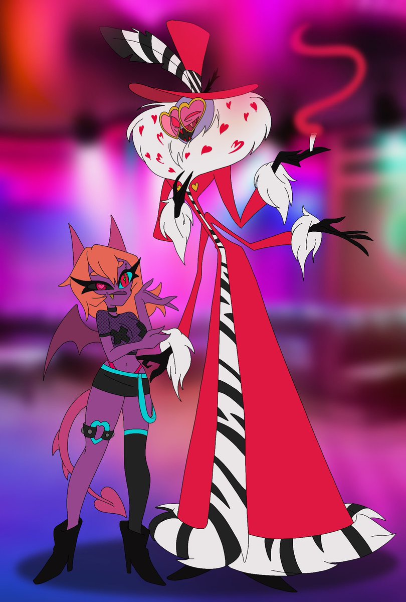 spicycroux's tweet photo. Since @HazbinHotel is coming out this week, I’ve just been drawing my OC that I haven’t touched in nearly 2 years 😭 my naughty girl pixxxie #HazbinHotel #hazbinhoteloc #HazbinHotelFanart #HHoc #OCart https://t.co/V7biTnNp2K