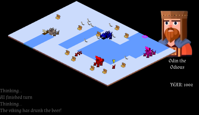 stephencsmith's tweet image. New remake in progress: Advance Viking Raiders