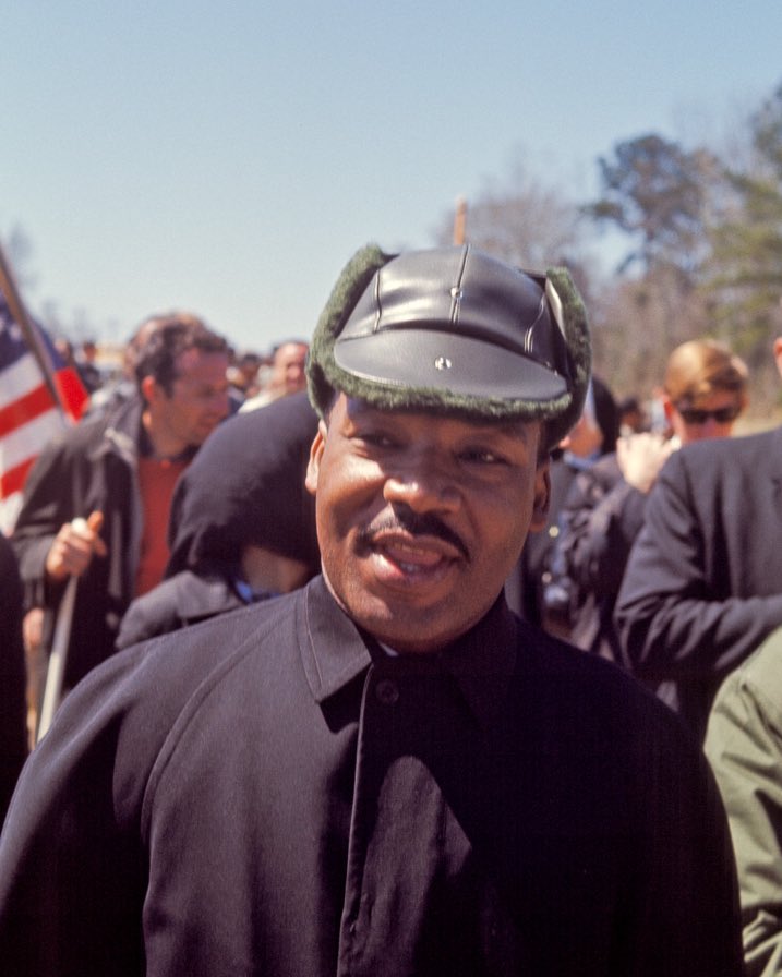 What a great photo of you, Daddy. Missing you, love you. #MLKDay2024 #MLKJr #MLK