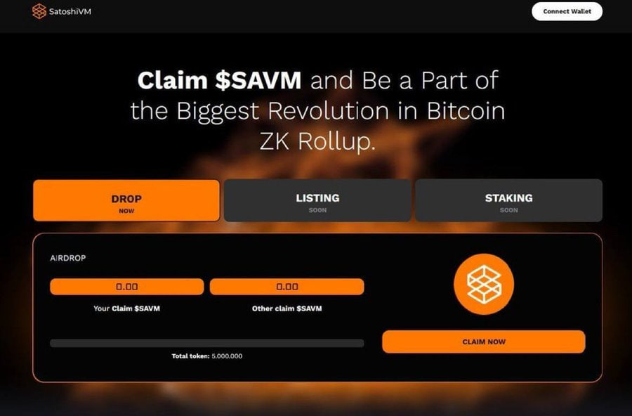 SatoshiVlN's tweet photo. @SatoshiVM How to check eligibility and claim $SAVM?

1️⃣ Visit https://t.co/D70GpimAbi

2️⃣ Connect your wallet and complete the verification process 

3️⃣ Repeat the process with your top 3 most active wallets 

⟶ Registration is open for 24 hours https://t.co/oxrKAfqc59