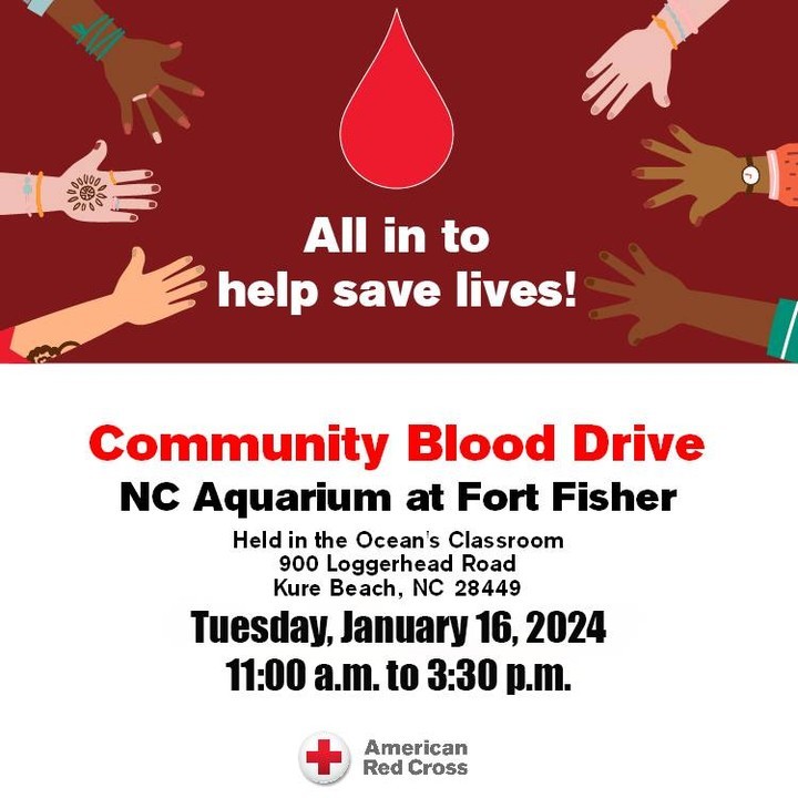 #HelpCantWait for patients in the ER, fighting cancer or facing a life-threatening illness. Please donate blood on Tuesday, Jan. 16 at the Aquarium Community Blood Drive. Click on the link below to schedule your lifesaving appointment. redcrossblood.org/give.html/driv…