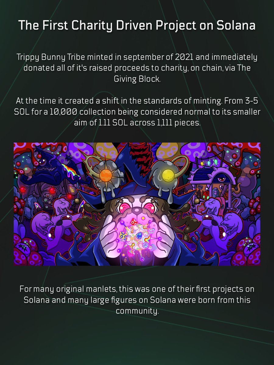 REdao welcomes <a href="/TrippyBunny_NFT/">The Tribe 🐰</a> to the NFT Olympics

✅ 100% of mint donated to charity
✅ Birthed large Solana figures

Vote for Trippy Bunny Tribe and help them secure a bag of $RE