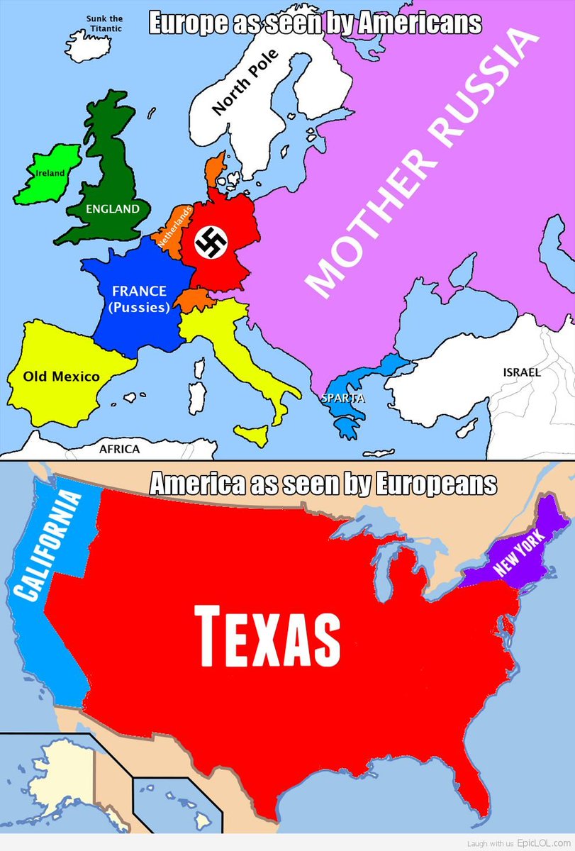 Europe as seen by Americans: America as seen by Europeans