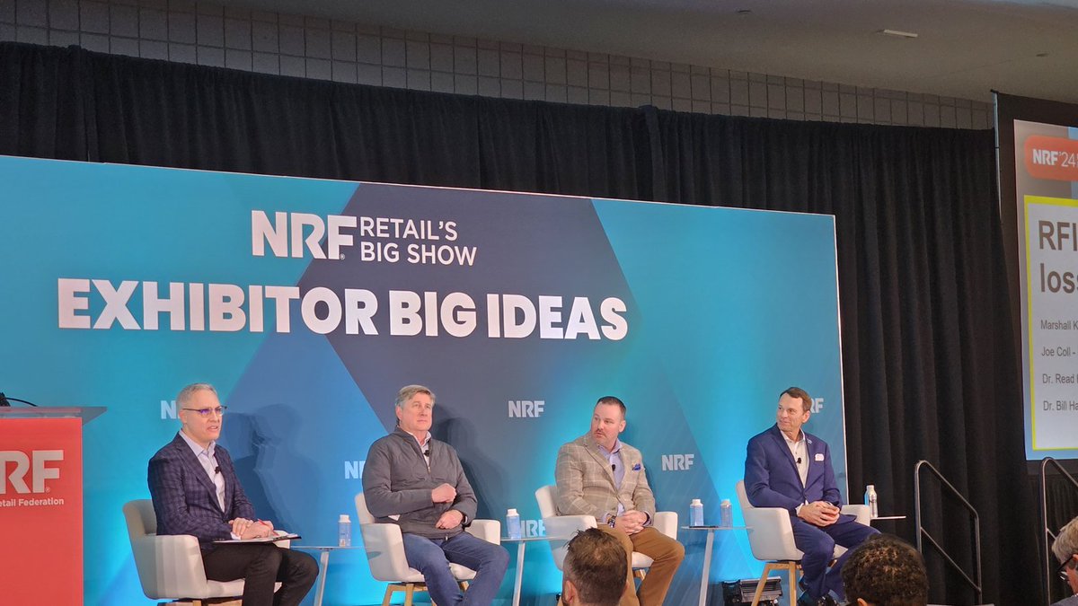 chongcolin's tweet photo. "6 weeks after inventory, the data is deteriorated to what it was prior. RFID has completely changed the visibility. Can now deploy and measure strategies." #NRF2024 #NRFBigShow https://t.co/U7Lt5AoaEG