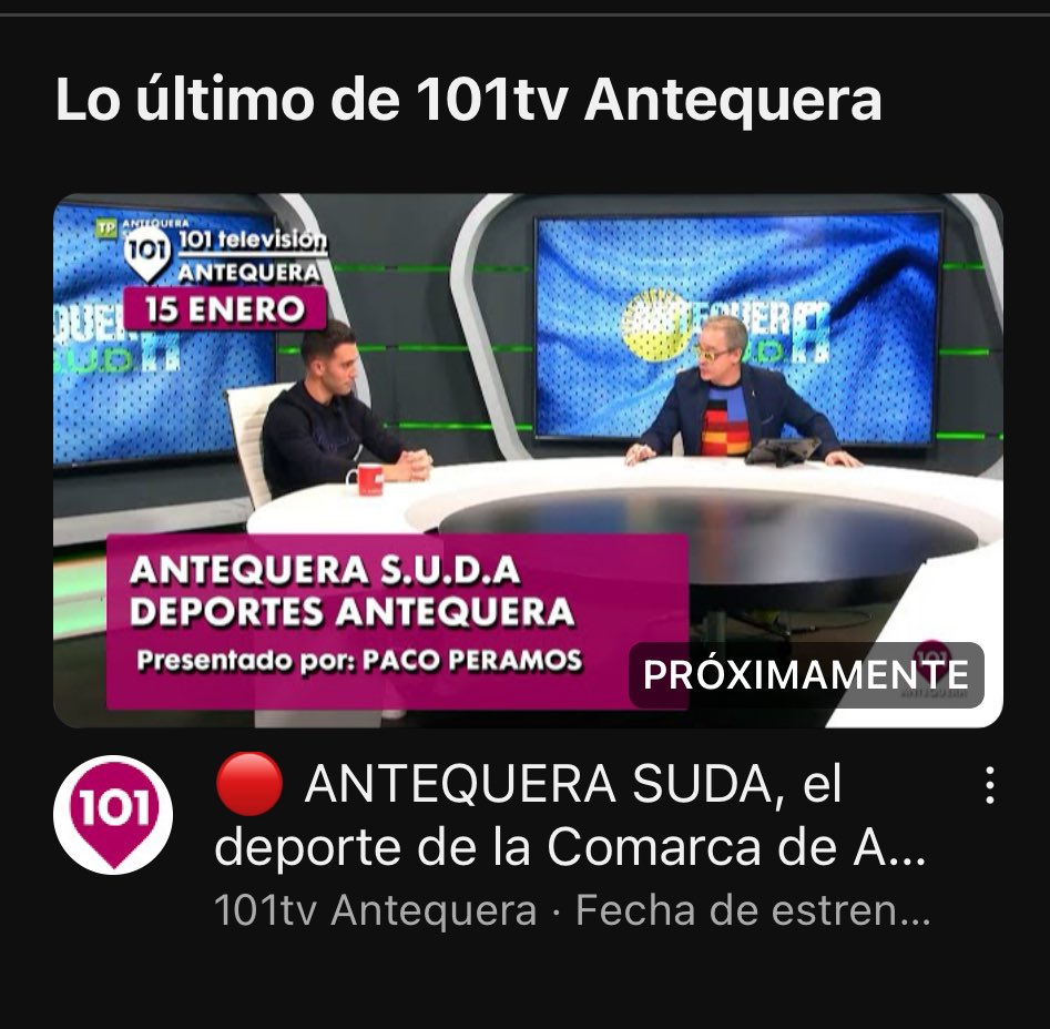 ATQSUDA's tweet photo. Si no tienes una tele 📺 cerca, pincha AQUÍ 👉🏼 https://t.co/KqU3ytyXHx edición número 134 de #ATQSUDA, hoy con @javier_medina94 y los chicos y chicas del @CBTorcal, entre otros asuntos deportivos…, GRACIAS X el SEGUIMIENTO 😎🤓😘😜🤗 https://t.co/ueu0CKwjEV
