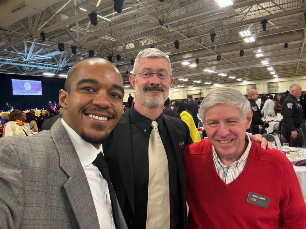 "Be an artist at whatever you do. Even if you are a street sweeper, be the Michelangelo of street sweepers." - Dr. Martin Luther King, Jr.

We were pleased to attend the 31st Annual MLK Breakfast and honor Dr. King's legacy, including his artistic contributions. #WeAreTheArts 💜