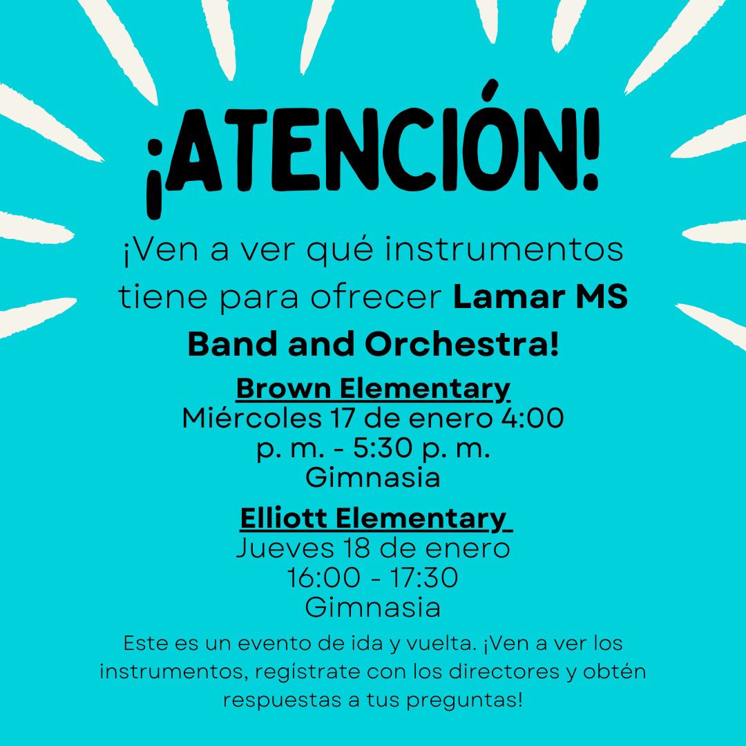 Lamar MS Band tweet media