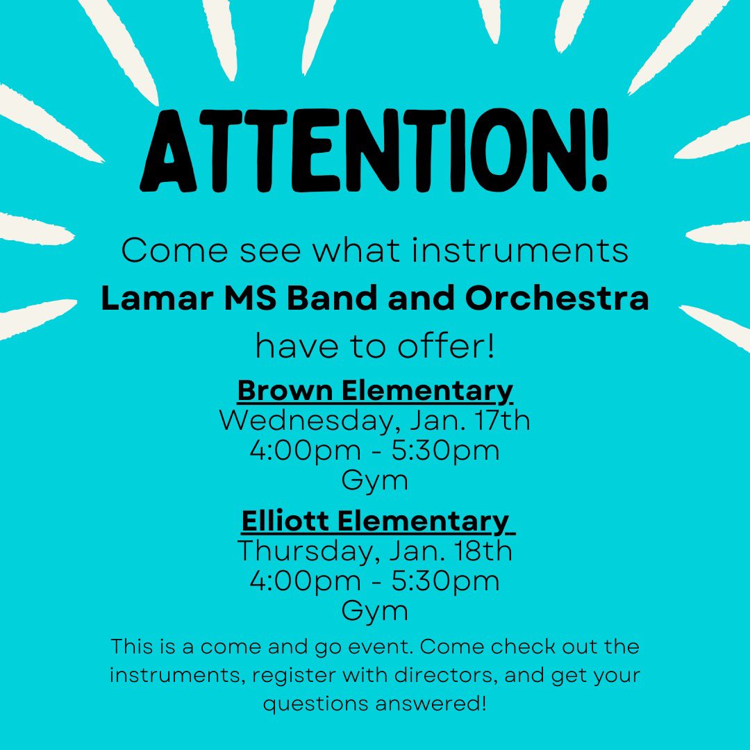 Lamar MS Band tweet media
