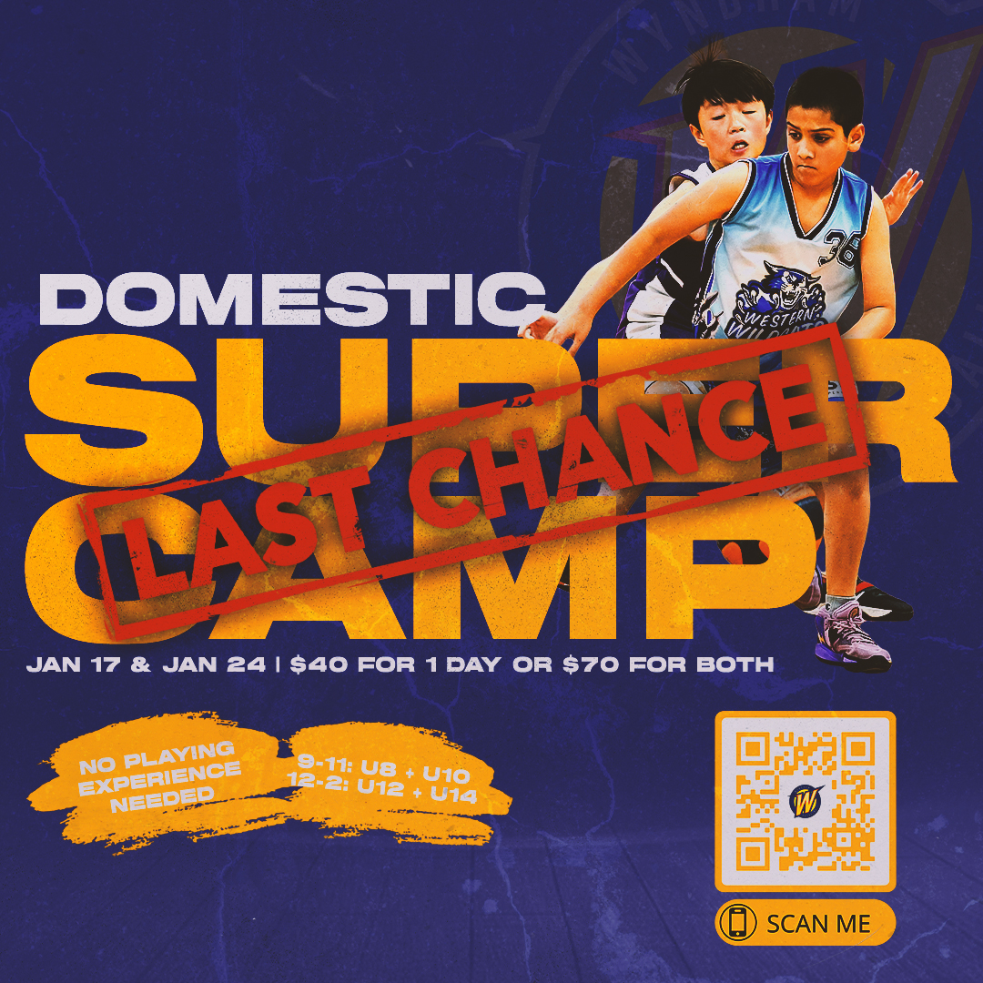 🚨LAST CHANCE TO REGISTER🚨

Camp #1 is TOMORROW

Our Super Camp provides participants from under 8s - 14s and of all levels the opportunity to work on their in-game skills, individual and team offense and defense – all while having plenty of FUN!

🔗 ow.ly/K9qB50QflVW