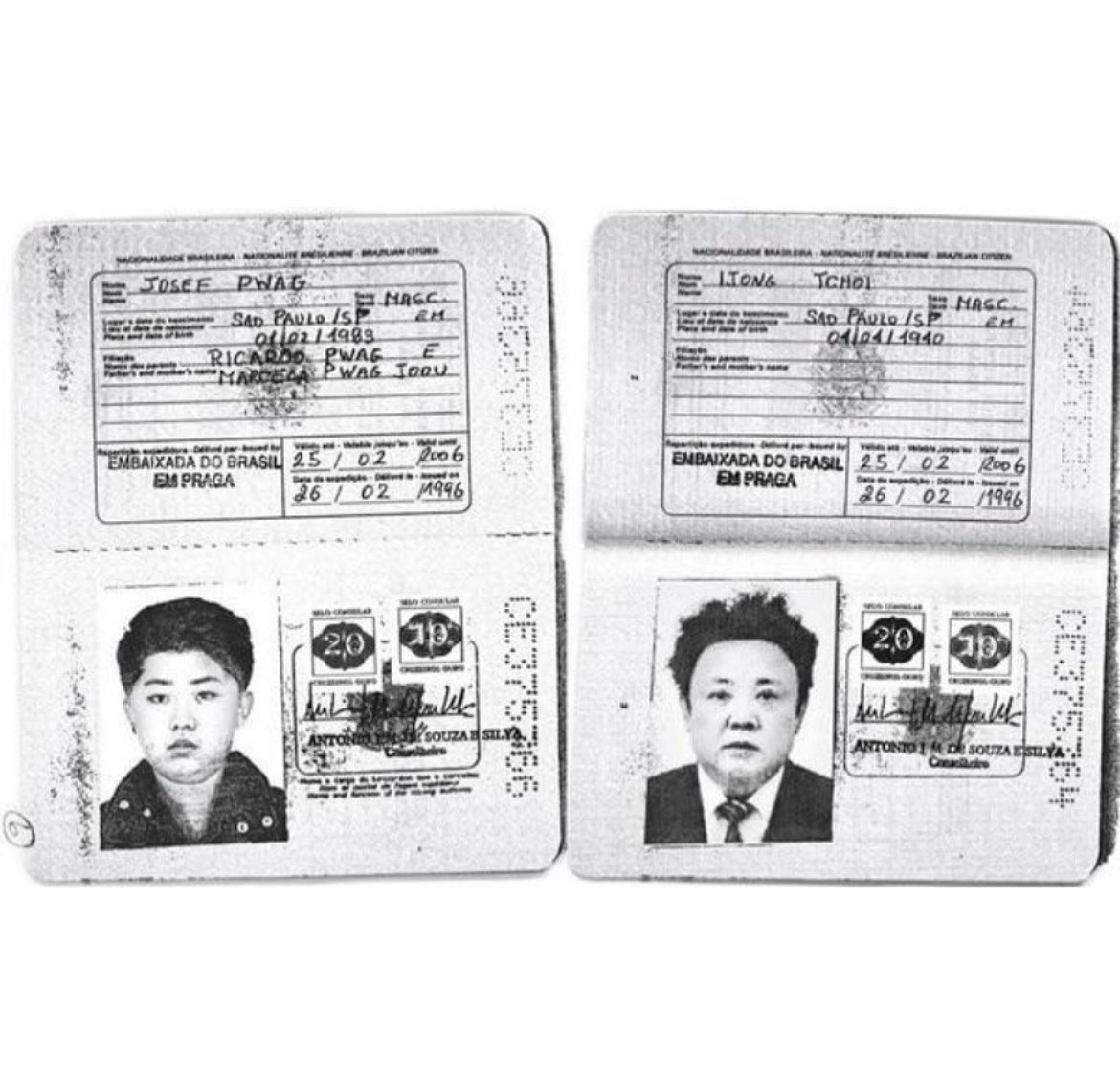 During the 1990s, North Korea leader Kim Jong-ll, and his son and future leader Kim Jong-Un, used fake Brazilian passports to travel to Disneyland.