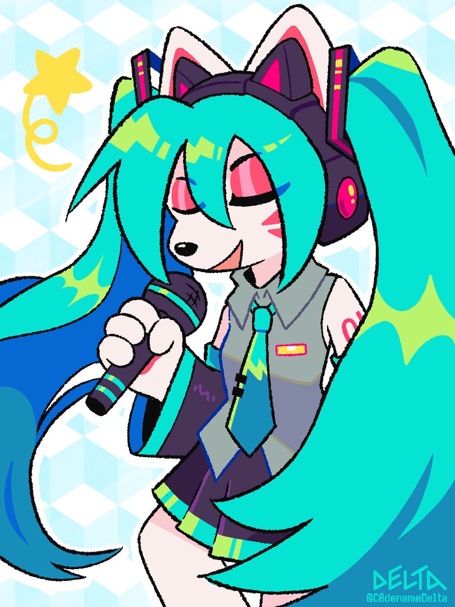 c0denamedelta's tweet photo. Day 15 – IT’S MIKU MONDAY!! https://t.co/1yo3S10qcd