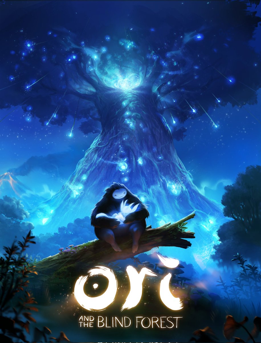 LittleMeggus's tweet photo. I L♡VE the Ori games so much... I recommend them to anyone who loves animals, spirit / magic related stuff, and a beautiful emotional story. *Wipes tears* 🥹 https://t.co/mfus01dxkk