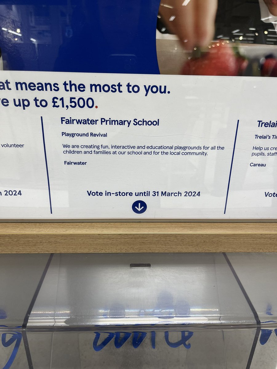 SchoolFairwater's tweet photo. ⭐️⭐️⭐️Please share! ⭐️⭐️⭐️
Tesco Western ave - fill us up 🙌🏼🙌🏼 https://t.co/UIhncpRvOq
