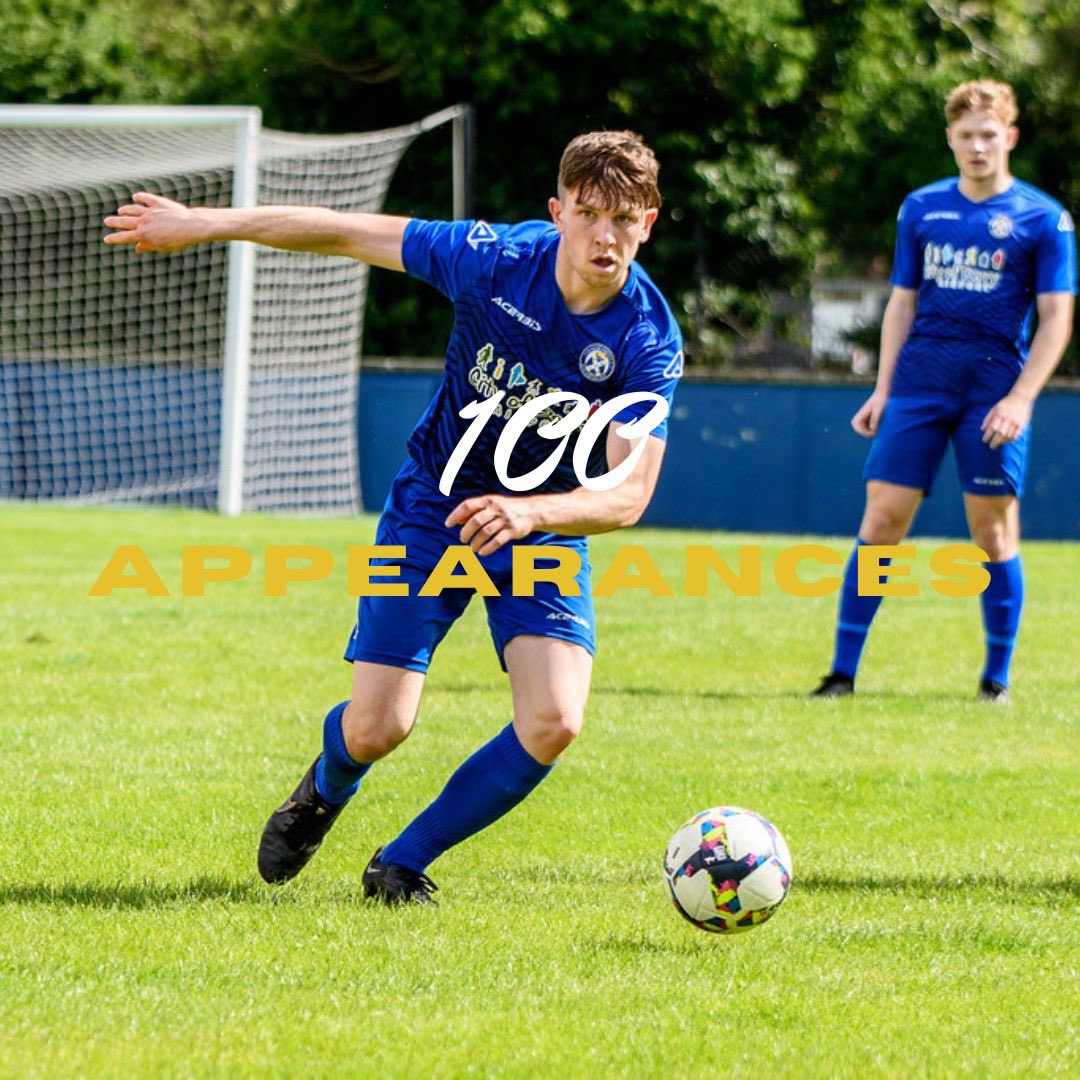 LimavadyUtdFC's tweet photo. Congratulations to Ruairi Boorman who has made his 100th appearance for the Roesiders https://t.co/gZ44Pq6Oy4