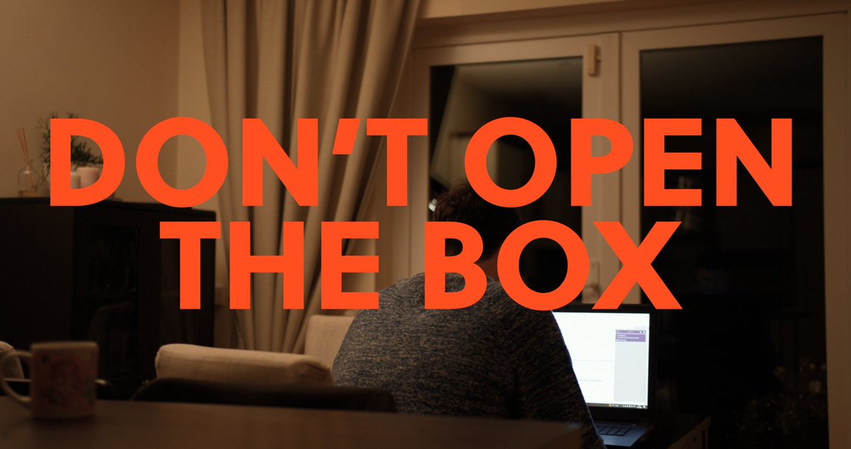 Watch 'Don't Open The Box' directed by @Sean_Breathnach free on YouTube now! #horror #horrormovies #shorthorror #horrorfilms #irishhorror Subscribe to irishhorror.com. Watch here: youtu.be/4FoCZjb08_8?si…