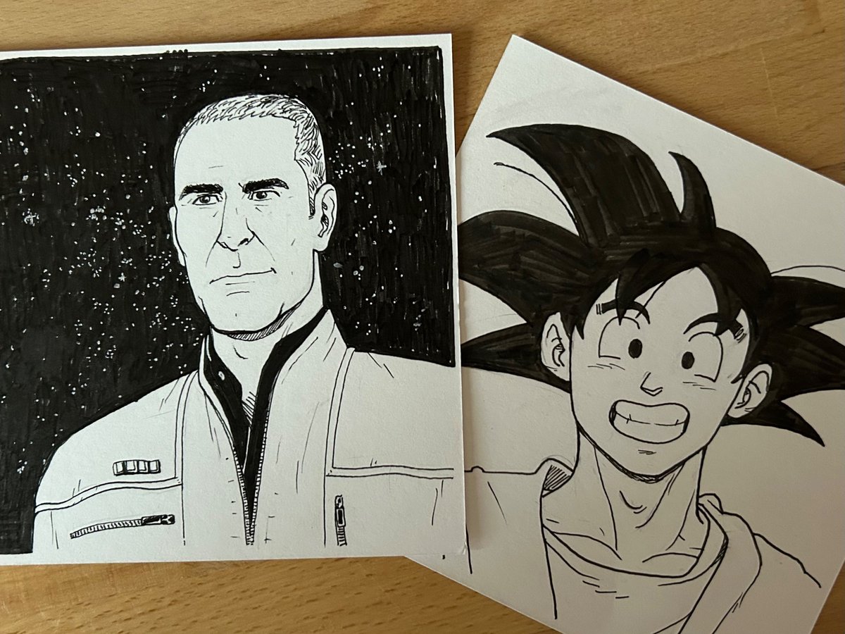 Would anybody be interested in some 6x6 character bust commissions? $75 a piece. (Archer and Goku are available for purchase, too)