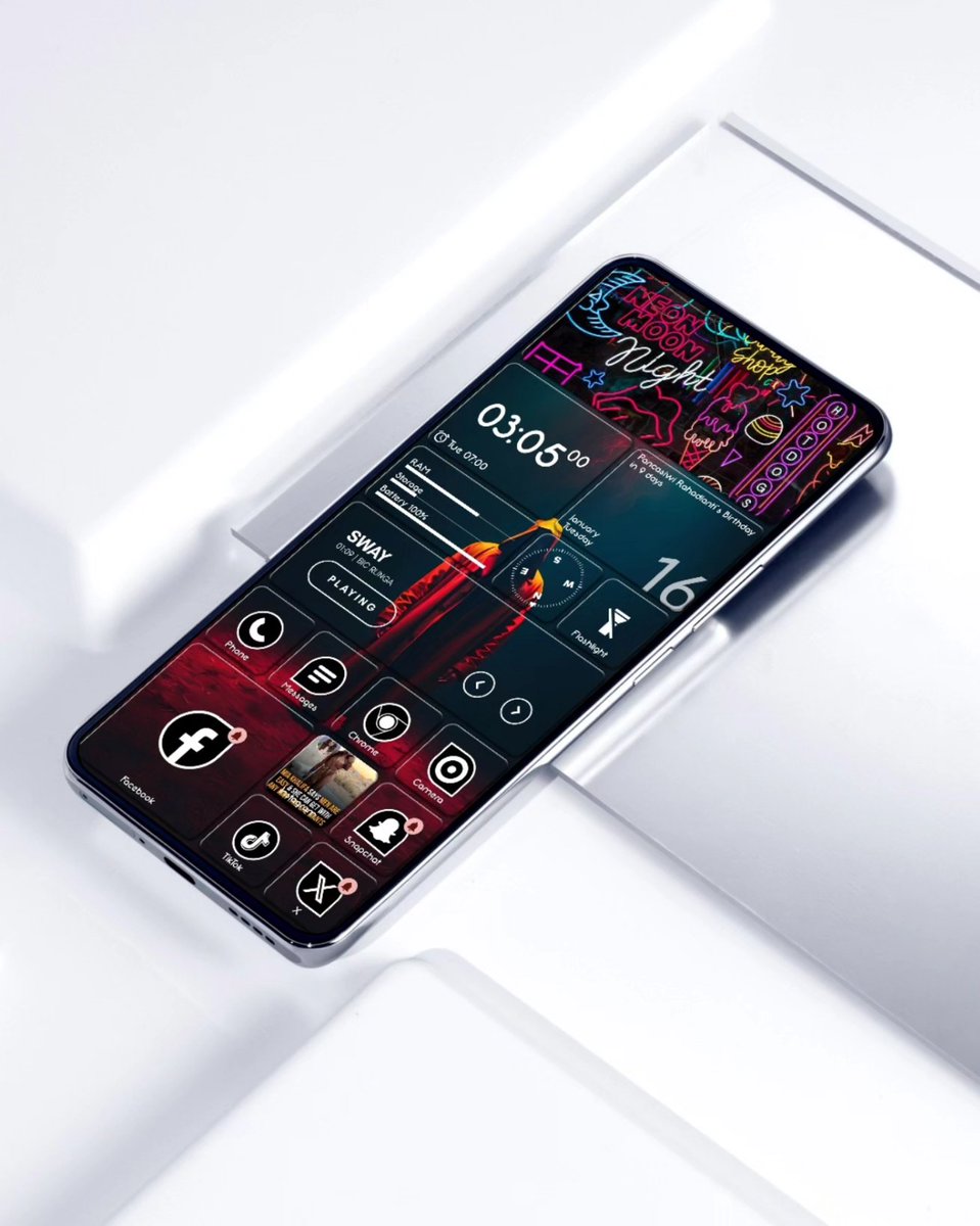 homescreenvibes's tweet photo. Hello!
📍Square Home Launcher
📍Mysterious Man 2 by @TeamShadowST
📍Insert picture on top by @BackdropsApp
📍Mini Music KWGT (019)
📍Japes Lux icons @suitcaselabs
📍Template by @nalankang1
#android #homescreen #withsquarehome #wallpapers #personalisation #widgets #icons #hishoot https://t.co/oJmOJrHfOm