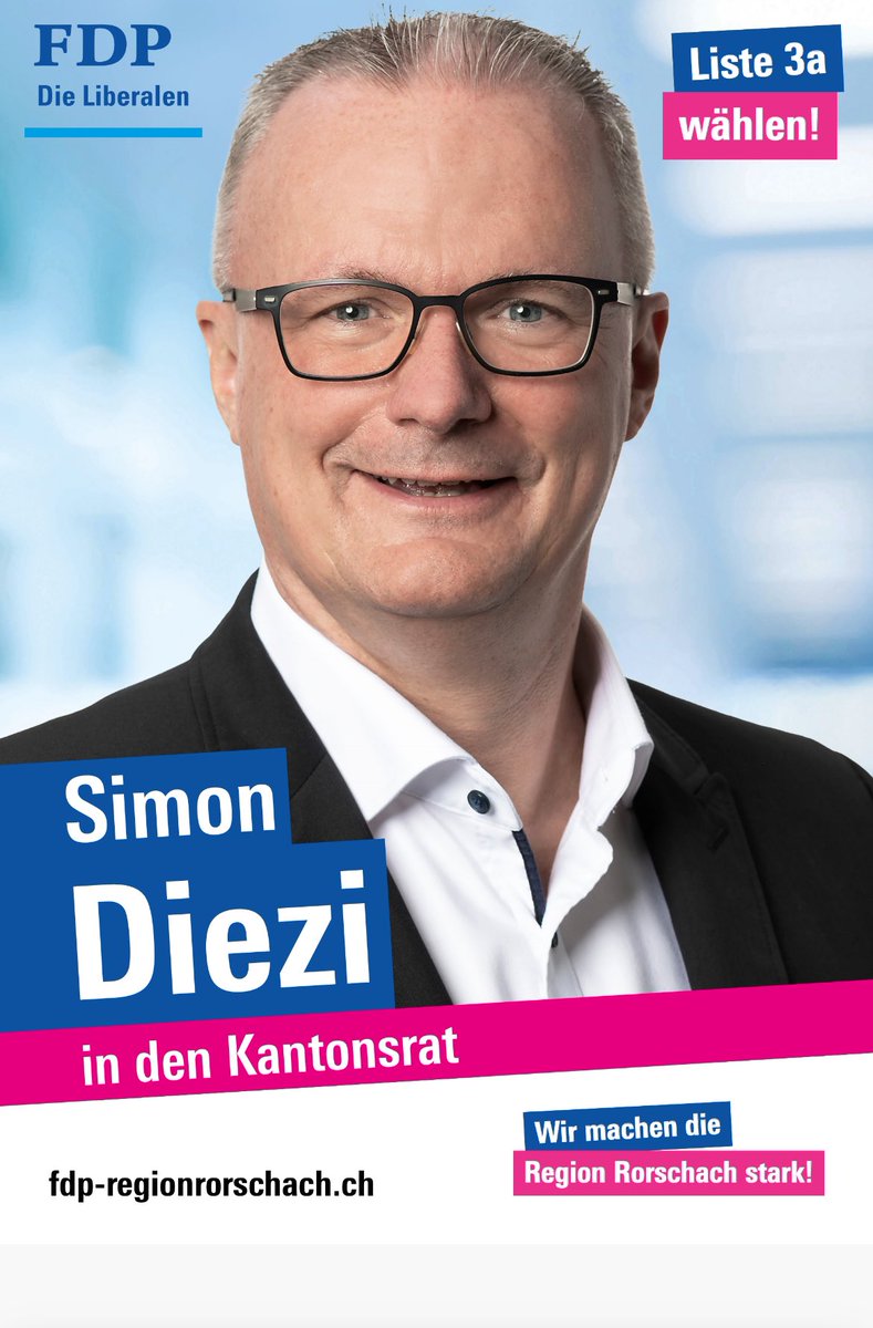 DieziSimon's tweet photo. Wir machen die Region Rorschach stark!💪🏻
Wirtschaft stärken und Wohlstand sichern!

Gemeinsam für einen starken Kanton St. Gallen.

Ich freue mich über Ihre Stimme am 3. März.

#kantonsratkandidat #thal #rorschach #rorschacherberg #fdp #teamfdp #kantonsrat
#kommunikativ https://t.co/5VWnqhuucL
